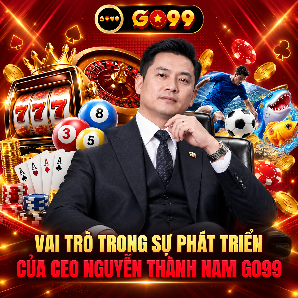 CEO Nguyễn Thành Nam GO99 – Nhà quản lý và định hướng chiến lược GO99